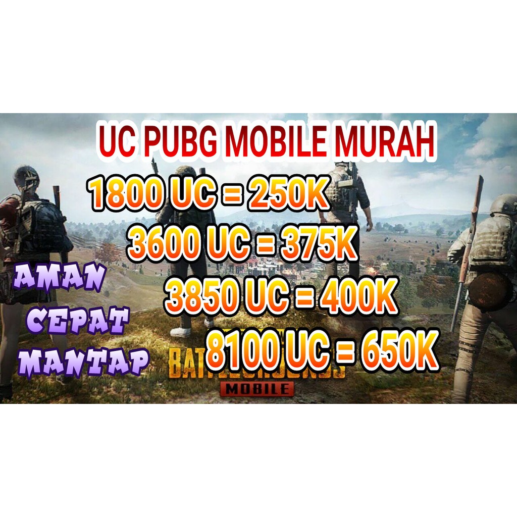 Top Up Uc Voucher Game Murah ML AOV Free Fire Diamond Shopee