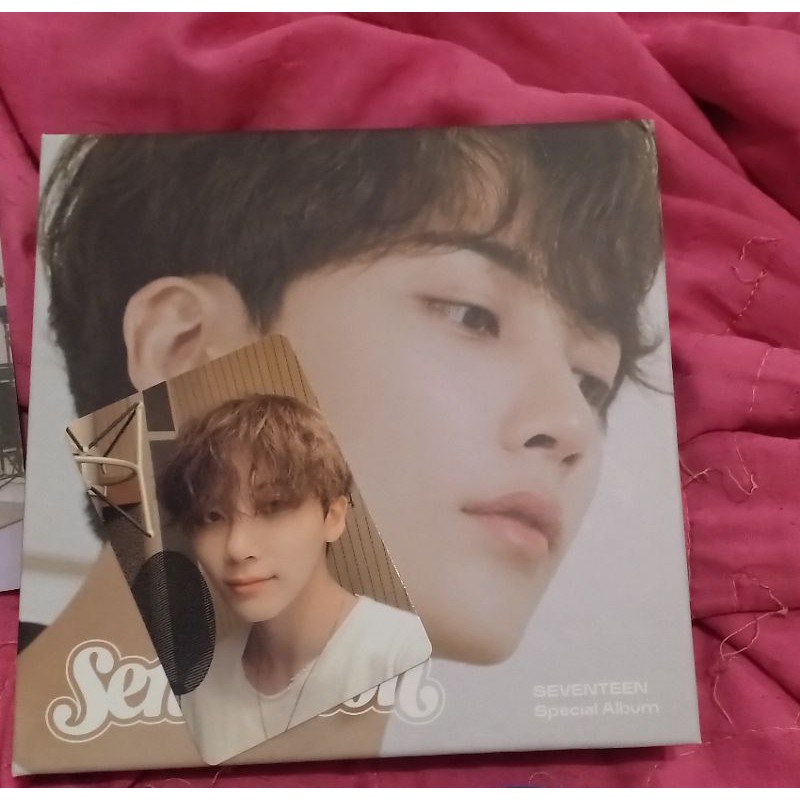 JEONGHAN SET SEMICOLON DIGIPACK/COVER PHOTOCARD