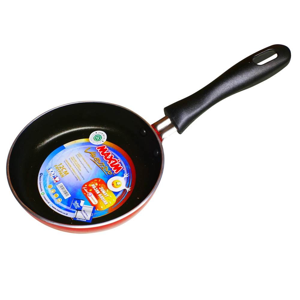 FM - Maspion Maxim Frypan Teflon Wajan Valentino 12 cm | Penggorengan Anti Lengket Serbaguna