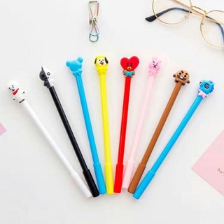 

Swopply - Pena BTS Cartoon Black Ink Gel Pen Import Murah BT21