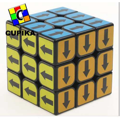 Rubik Z-Cube 3x3 Tanda Panah Z Cube viral unik yongjun 3x3x3 meilong