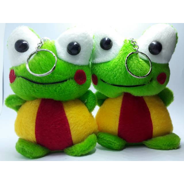 Gantungan kunci karakter keroppi lucu