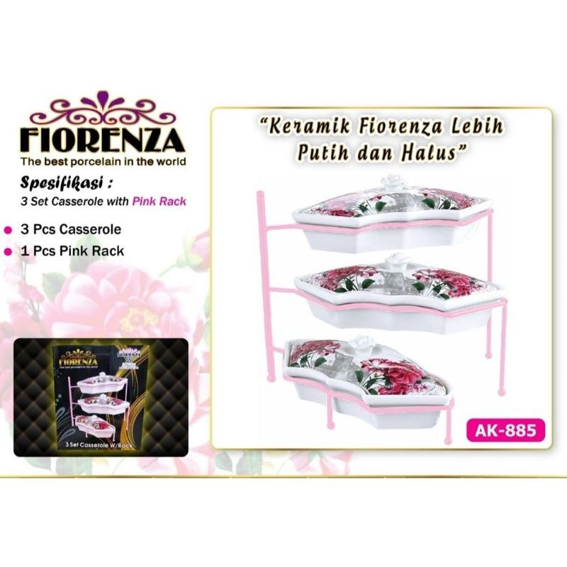 prasmanan fiorenza susun 3 tingkat