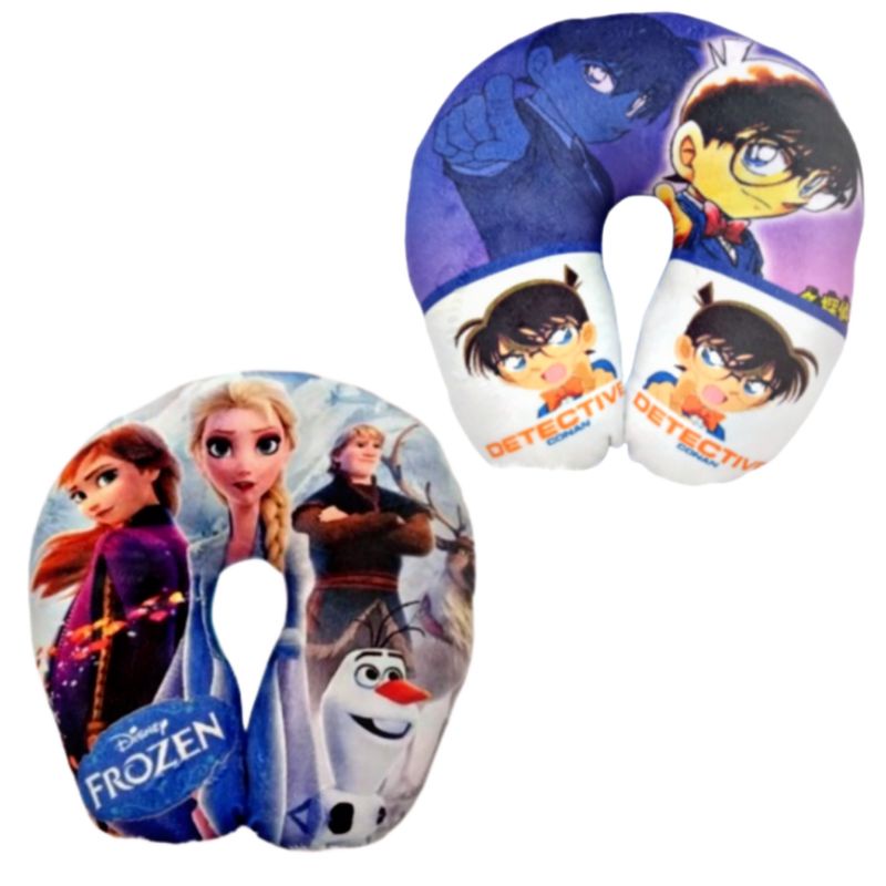 Bantal Leher Custom Anime Elsa Spiderman Conan | Bantal Leher Custom