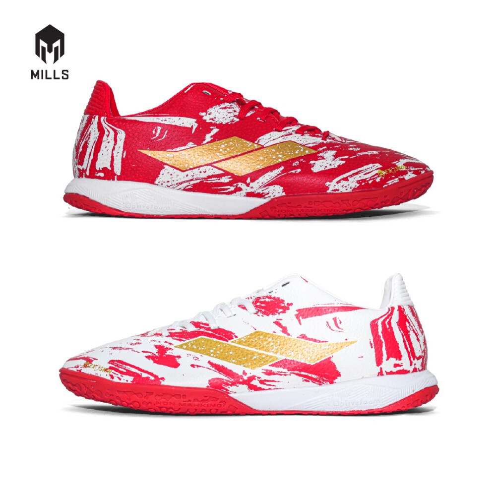 GRATIS ONGKIR !!! SEPATU FUTSAL ORIGINAL MILLS TROYA IN FREEDOM PACK SPECIAL EDITION KEMERKAAN DISKON OJANSPORT