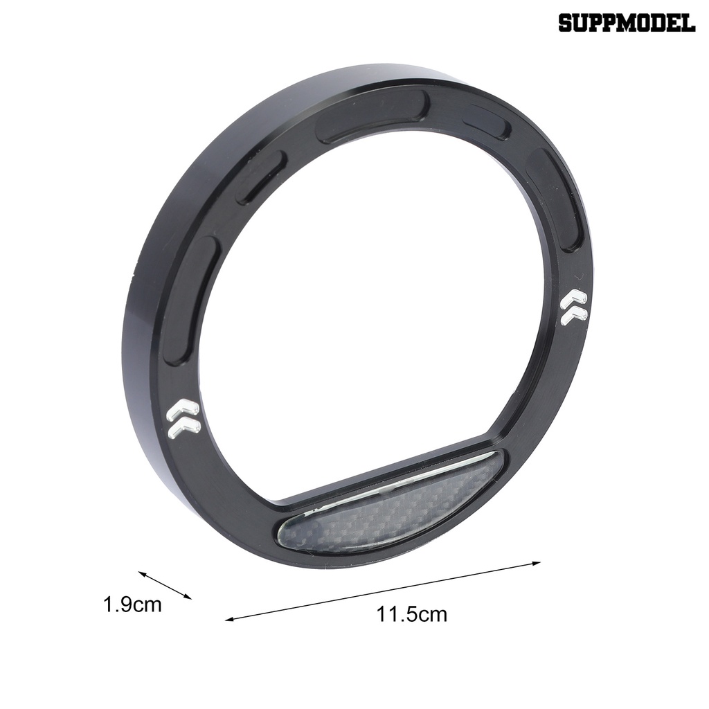 Suppmodel Ring Bezel Speedometer Modifikasi Bahan Metal Untuk Polaris RZR570 RZR 800 900 RZR 1000-BLK