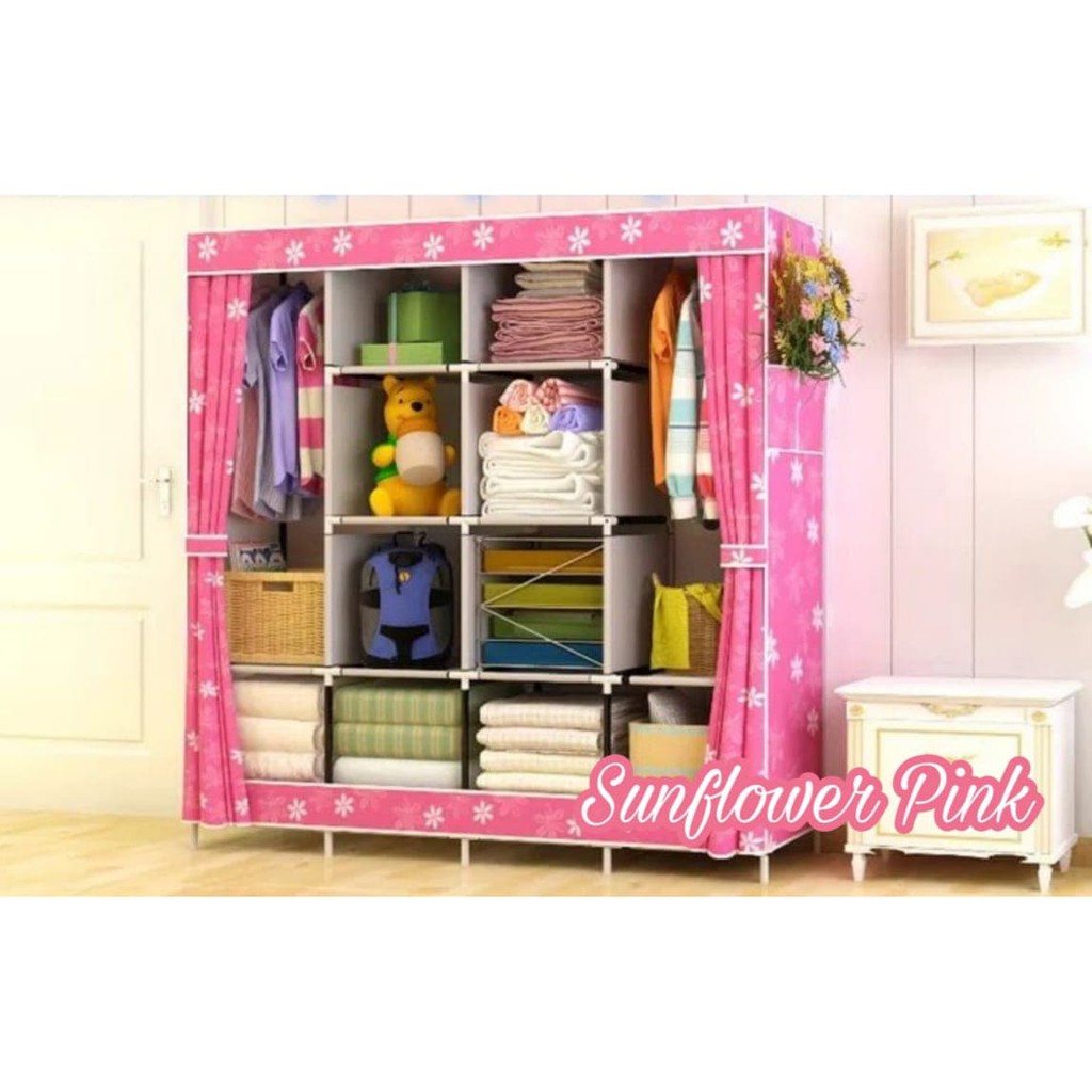 Lemari Plastik / Lemari Pakaian Plastik / Lemari Baju Ukuran Jumbo