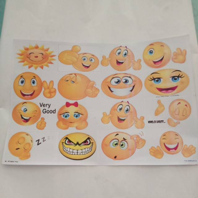 

Tempelan STIKER emoji