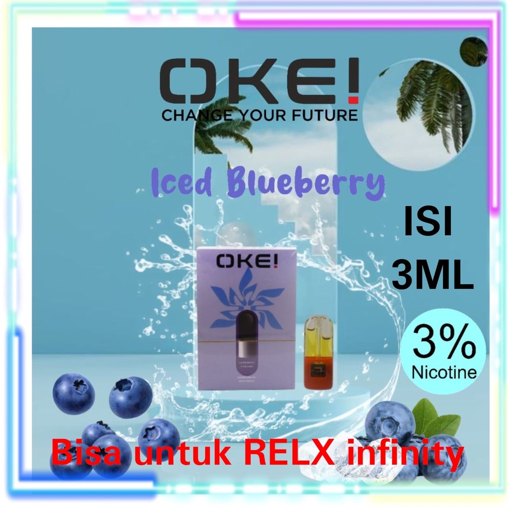 RELX POD ESSENTIAL &amp; RELX INFINITY PODS ISI 3ML