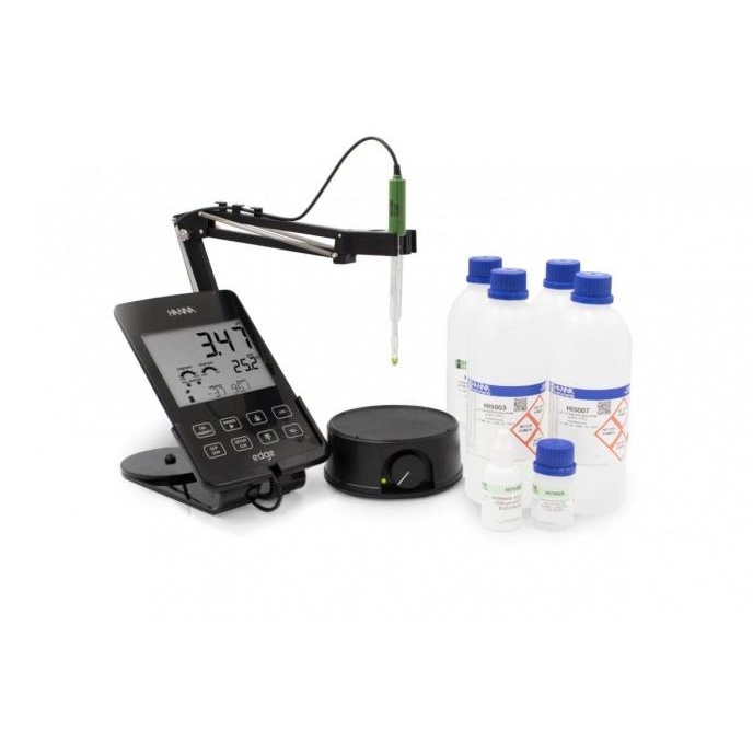 Edge Hybrid Ph Ec Do Multiparameter Ph Meter Hanna Hi2020 Hi 2020