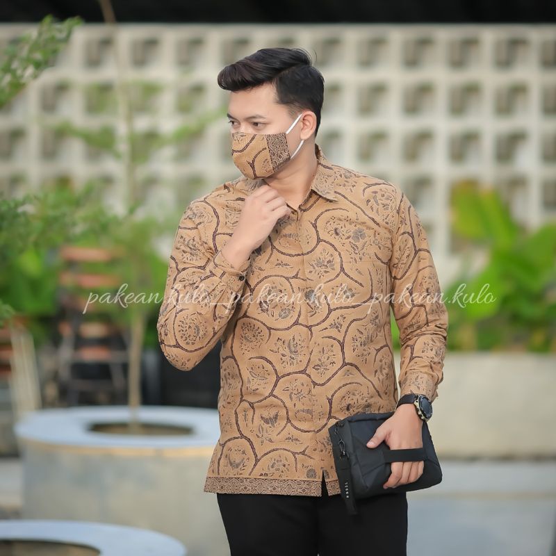 Batik Premium Pria Slimfit || Motif Laksmana