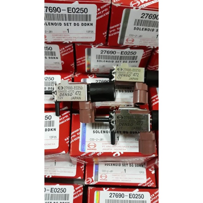 SWITCH ENGINE STOP 12V HINO TOYOTA HT125 HT130 27690-E0250