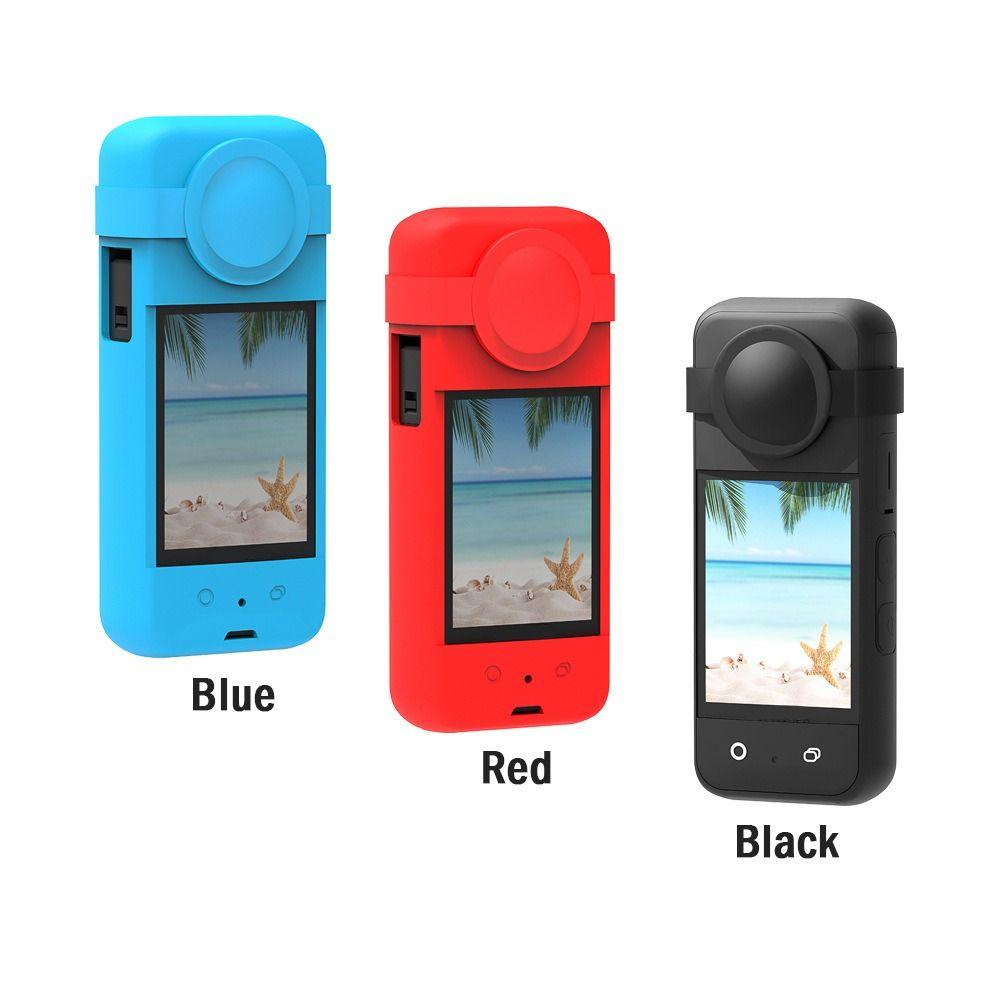 Top Silicone Case Soft Panoramic Pelindung Kamera Penutup Lensa