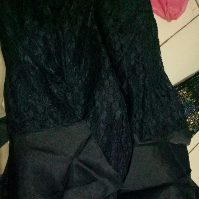 Couple Laluna Navy/busui/batik/baju Kondangan