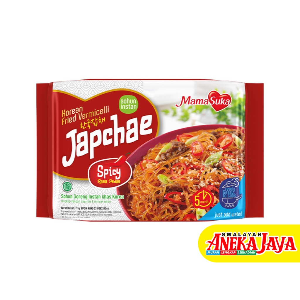 

JAPCHAE SPICY MAMASUKA 111GR