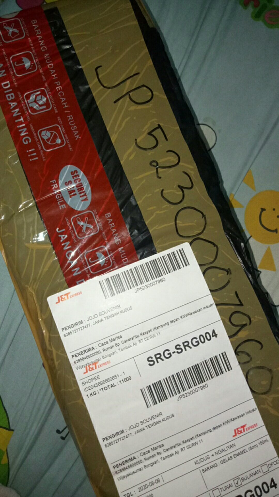 Gelas Enamel (6cm) 150ml