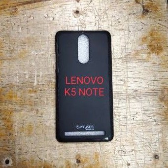LENOVO K5 NOTE karet softcase silikon karet hitam MANTUL MURAH MERIAH