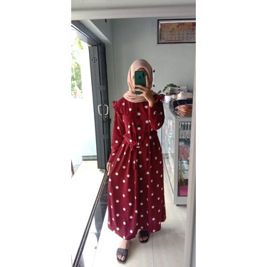 gamis canda polka voxy