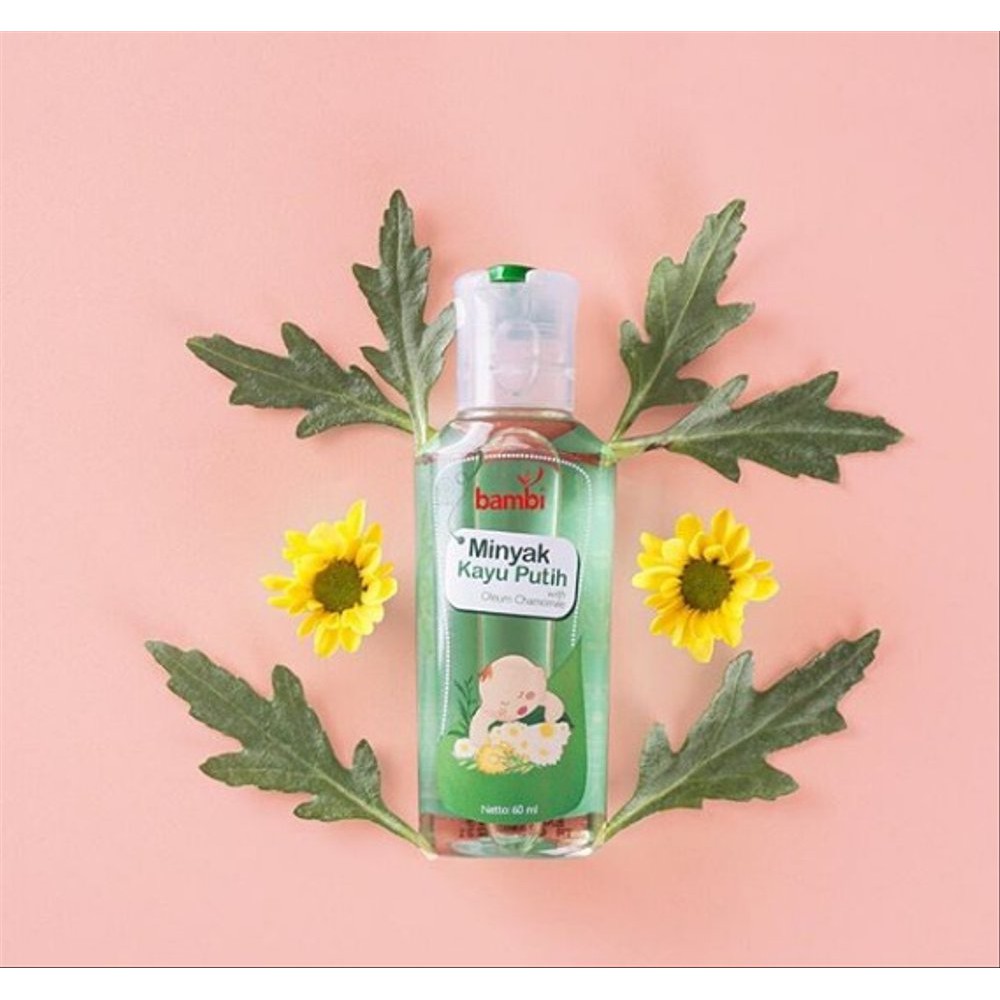 Jual BAMBI Minyak Kayu Putih W/ Oleum Chamomile 60ml | Shopee Indonesia