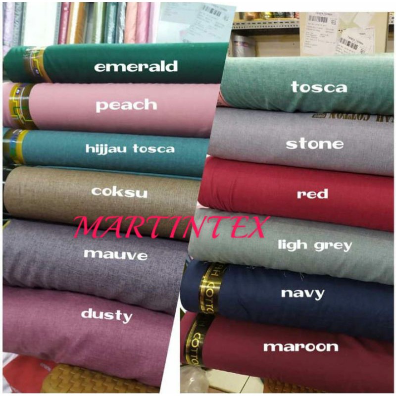 katun madina, madinah, katun polos, madinah lembut, katun halus, kain madinah