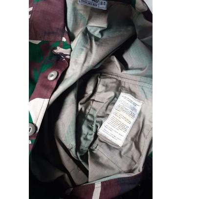 Stok terbatas.. Baju pdl loreng tni bahan SRITEX PRODUKSIAN 262.888 spek seperti jatah