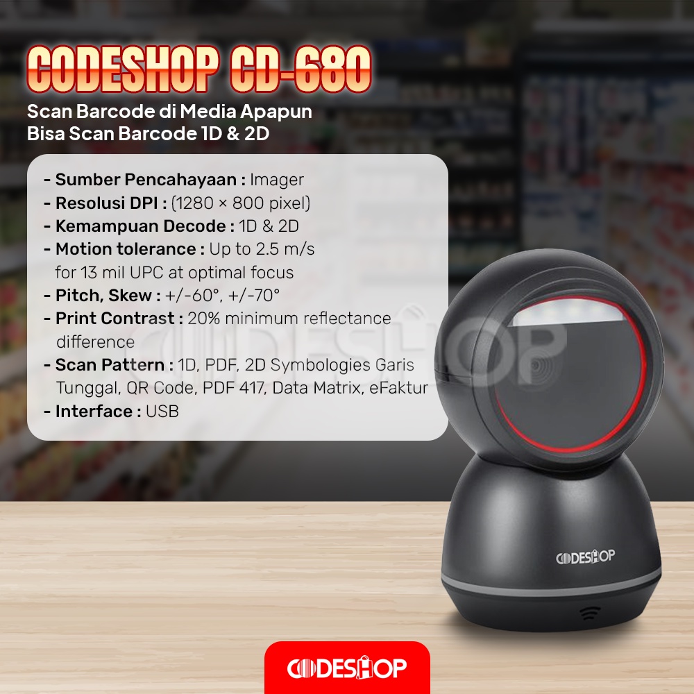 Paket Kasir Siap Pakai Komputer + iPOS 5 PRO + CD680 + CBT58I + CK415