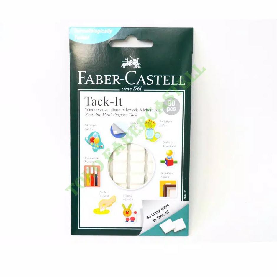 

TERLARIS!!! Faber Castell Tack It 50gr White / Lem Serbaguna