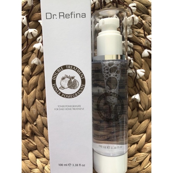 Dr.REFINA DOUBLE TREATMENT TONER POMEGRANATE