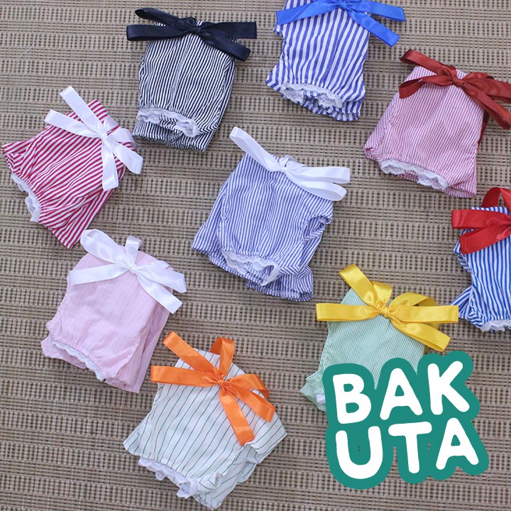 Dress Motif Strip (pilih motif) untuk kucing dan anjing / baju kucing murah size S M L XL