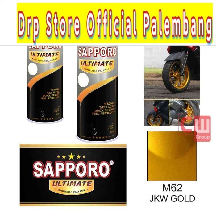 SAPPORO ULTIMATE M62 JKW GOLD - CAT SEMPROT SAPORO