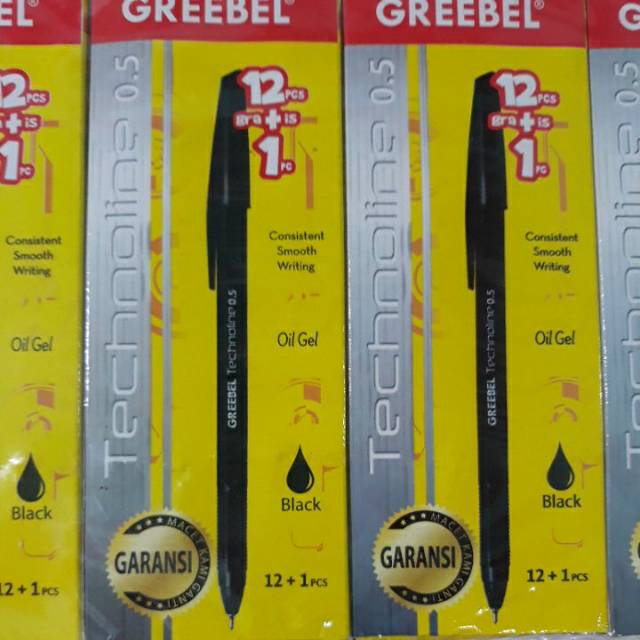 

Pulpen GREEBEL oil gel technoline 0.5mm/Pulpen Standard AE7 0.5mm