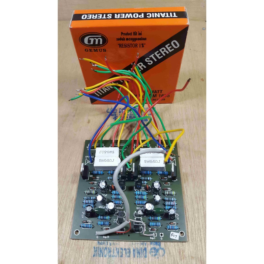 KIT DRIVER POWER  150  WATT  STEREO Shopee Indonesia