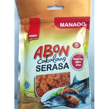 

SERASA FOOD ABON CAKALANG PEDAS 90GR