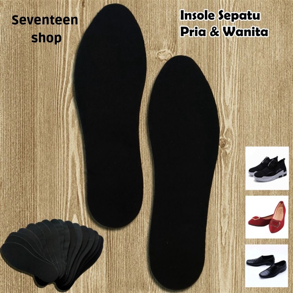 Insole Sepatu Alas Kaki Anti Bau Anti Panas / Sol Sepatu Nyaman Empuk