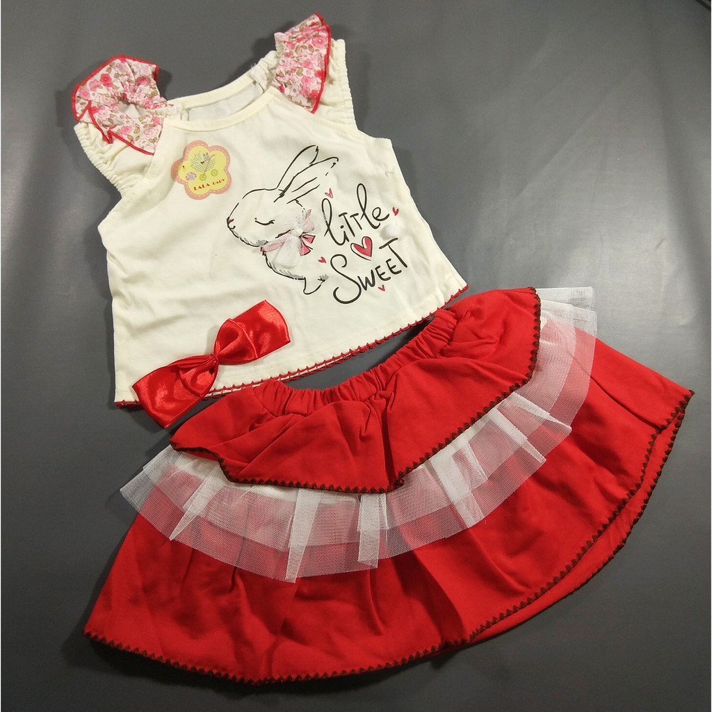 Setelan Baju Bayi Lala Little Sweet Rabbit