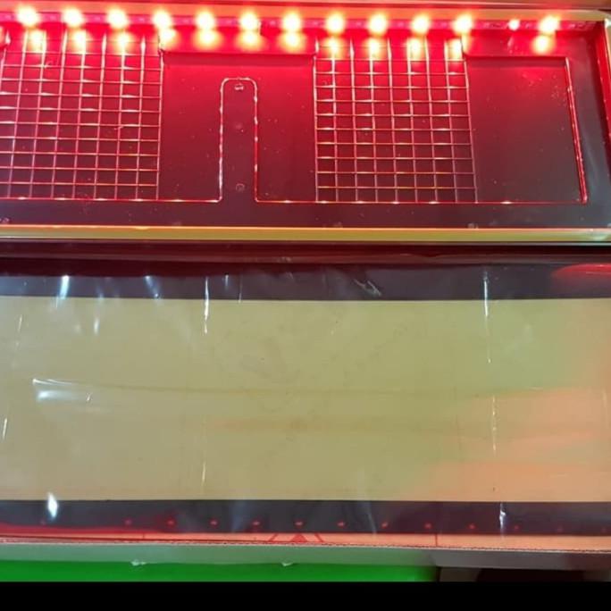 Spesial Tatakan/Plat Nomor Mobil Akrilik Lampu Izy 46Cm All New Pajero Sport Diskon
