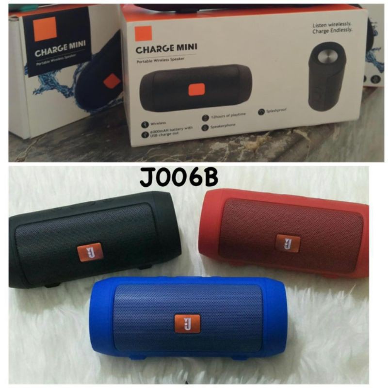 Speaker Bluetooth Charge Mini Portable / Speaker J006 Wireless