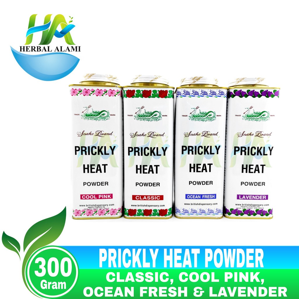 Prickly Heat Powder 300gr -Bedak Cap Ular