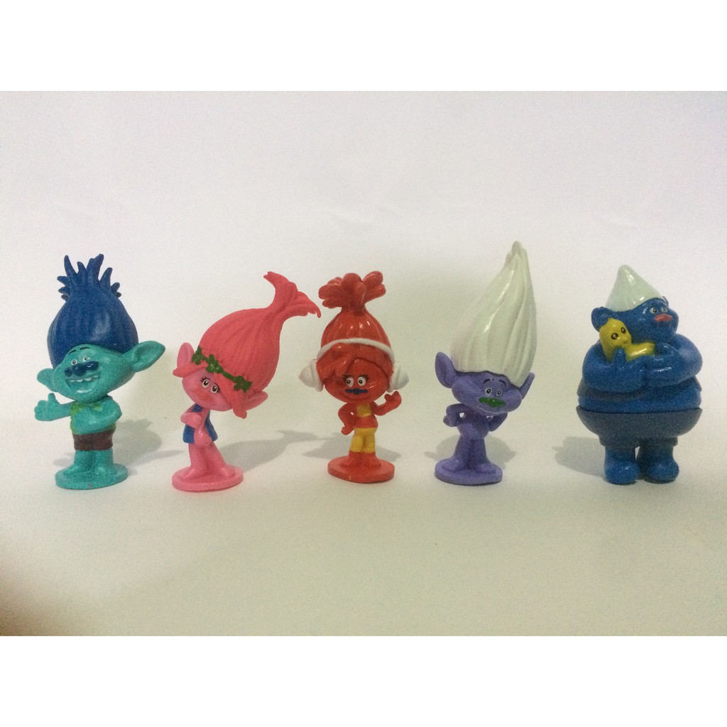 Action Figure Trolls Isi 5pcs