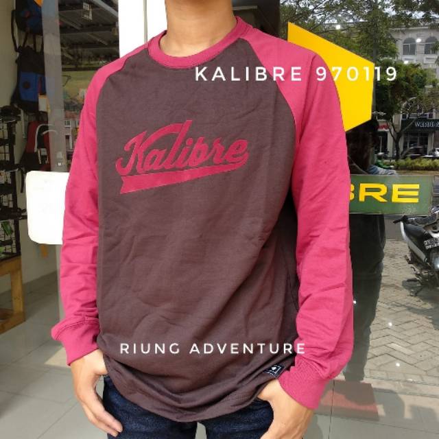 Kaos Kemeja Sweater Pria Wanita Kalibre 970119 Katun Original