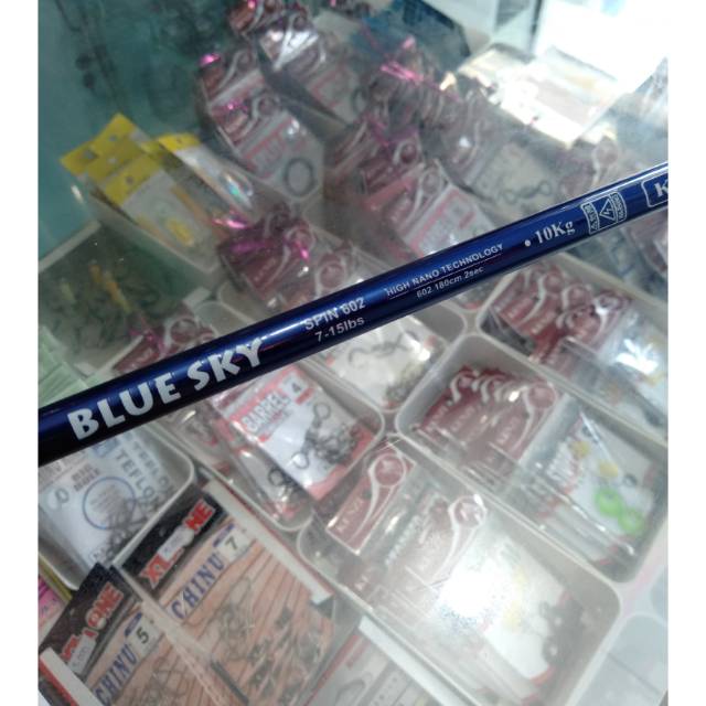 Joran Spinning Kenzi Blue Sky 15lbs