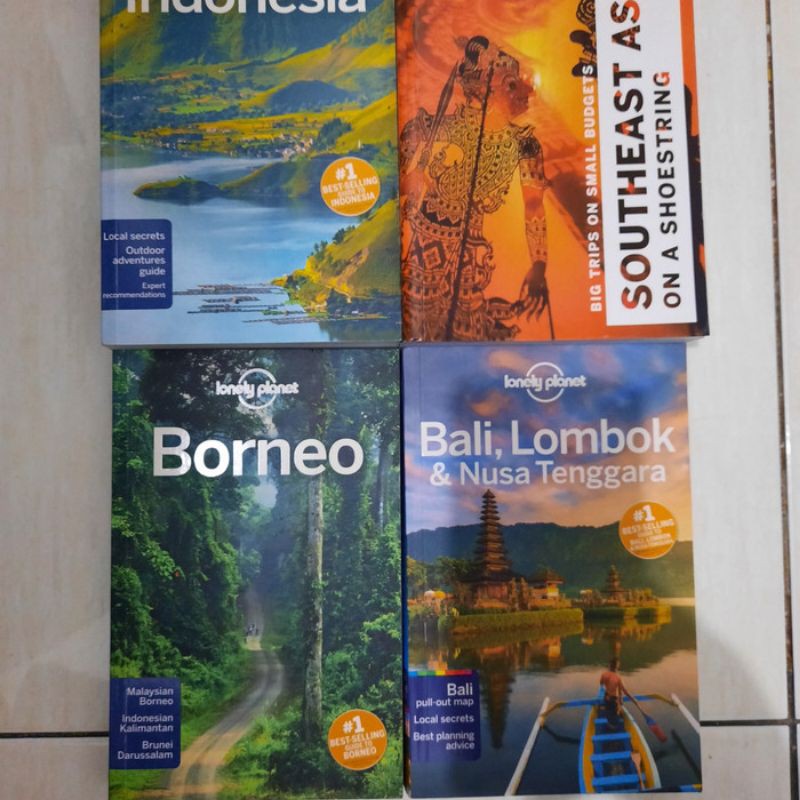 Jual Lonely Indonesia Paket dan Peta Indonesia (Pulau dan