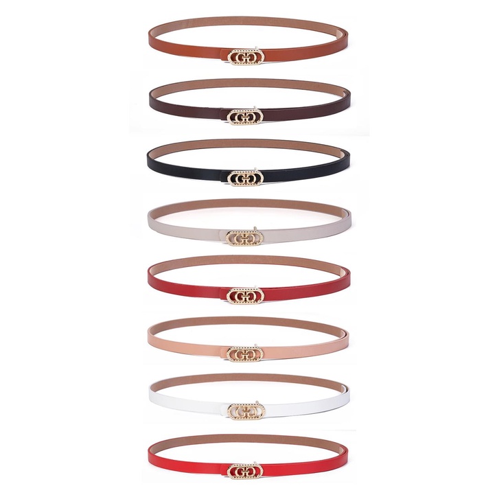 UP[SMARTGIRL] Ikat  Pinggang Wanita Cantol Fashion Kulit PU Gasper Wanita Belt / Ikat pinggang wanita IMPORT 00114-00121