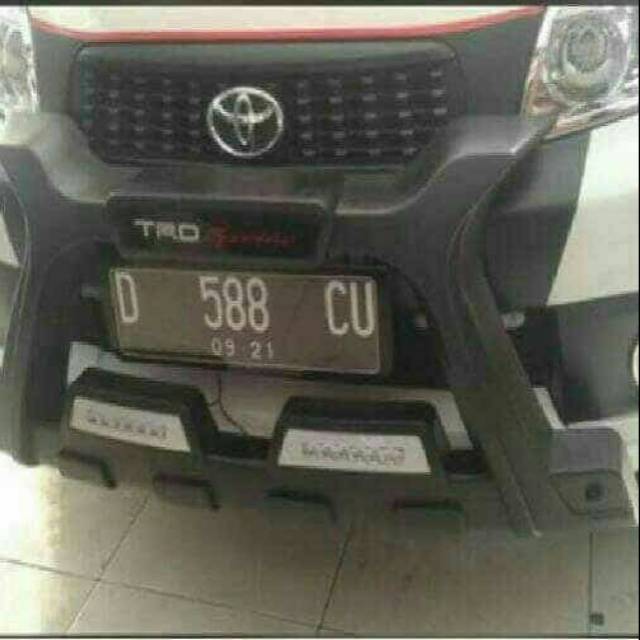Tanduk depan / pengaman bumper depan toyota all new avanza model luxury