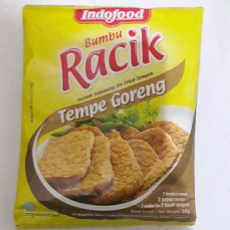 Jual Bumbu Racik Tempe Goreng Sachet Indofood Satuan Gram