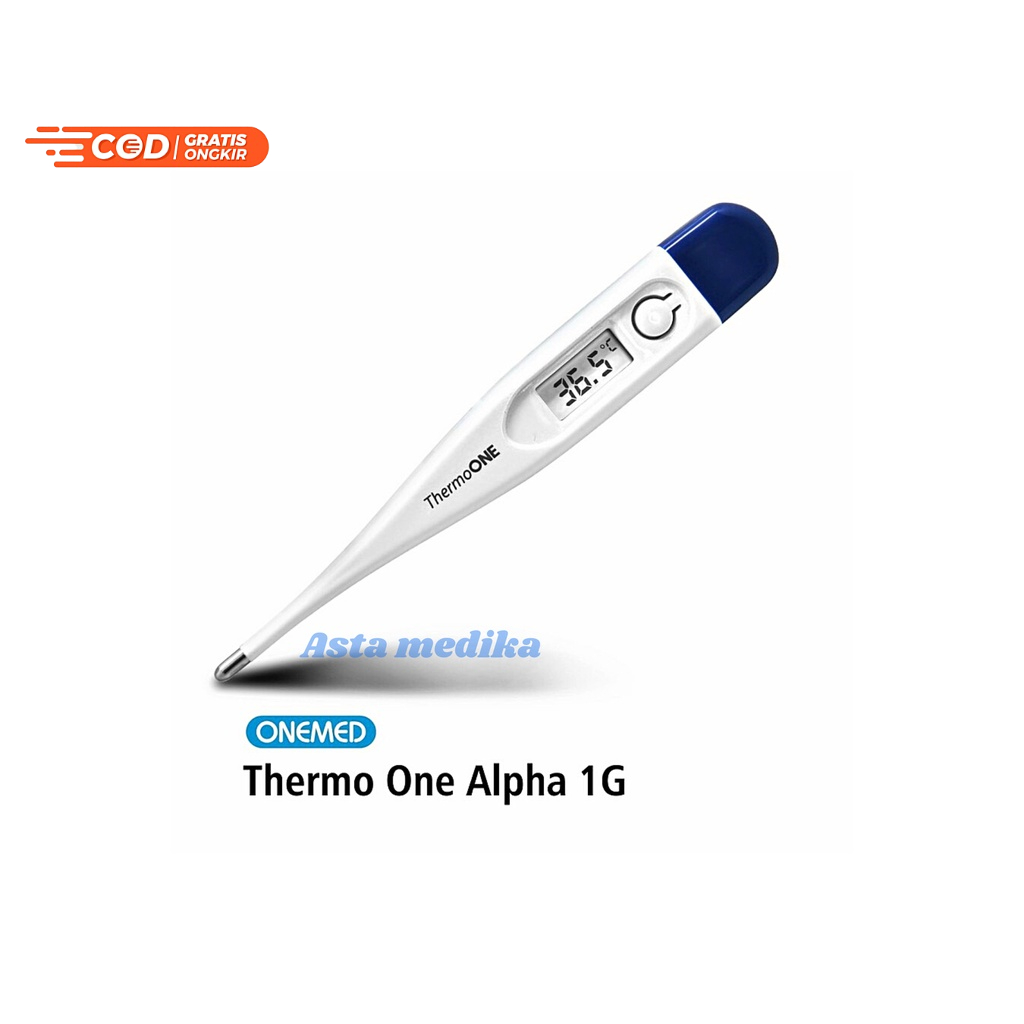 Thermometer Digital Alpha 1 ThermoONE Onemed Alpha One Onemed Thermometer Digital Alpha 1 Onemed Thermometer Anti Air Digital Thermometer Clinical