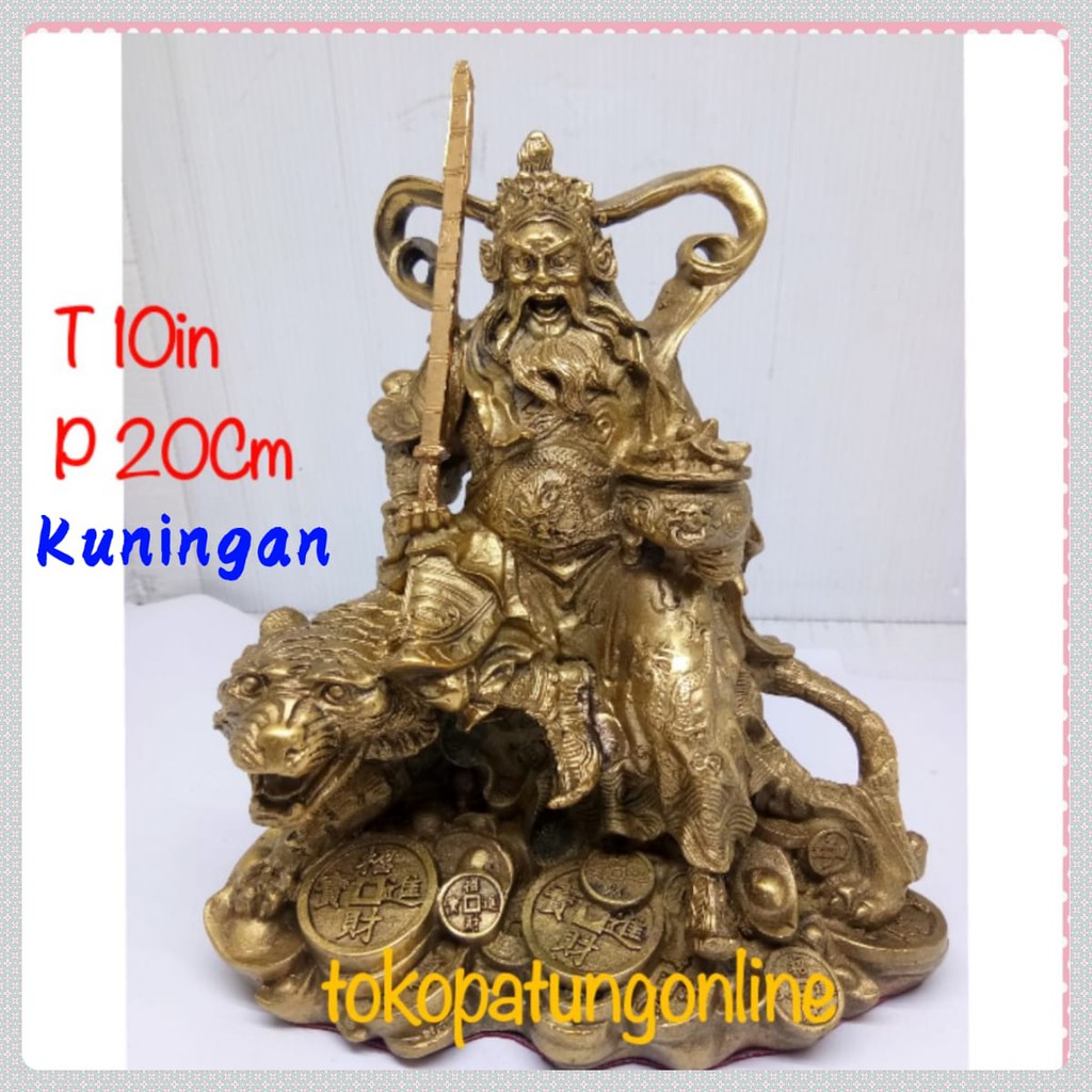 Patung Han Tan Kong Kuningan 10 in 010