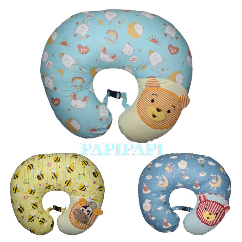 bantal menyusui darby katun mix bordir