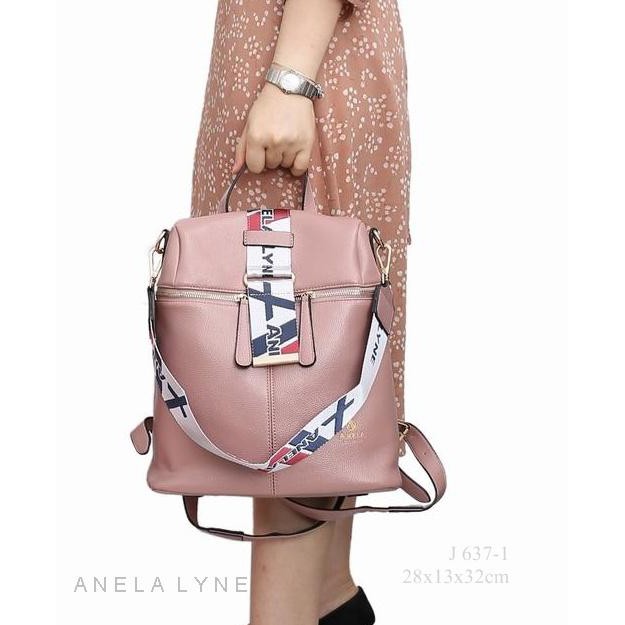 ANELA LYNE RANSEL BACKPACK MULTIFUNGSI AZALIA 637#A010 ORIGINAL (SALE)