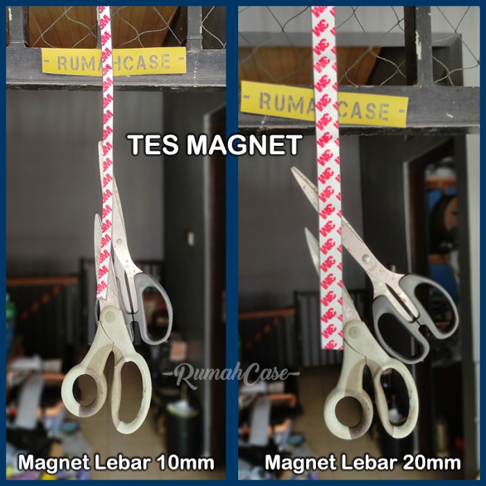 

Bagus Magnet Tape - 15Mm Per 1 Meter Double Tape 3M Magnetic Strip Meteran Limited
